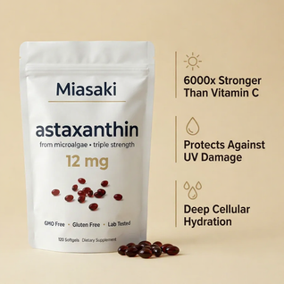 Miasaki Astaxanthin 12mg Softgels