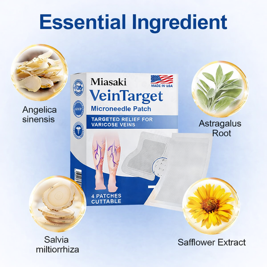 Miasaki VeinTarget Microneedle Patch