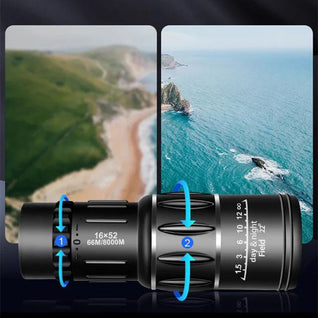 Miasaki Portable High Magnification Monocular Telescope