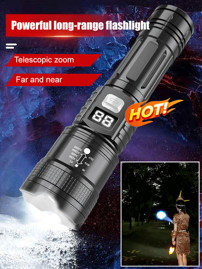 Miasaki Strong Retractable LED Flashlight