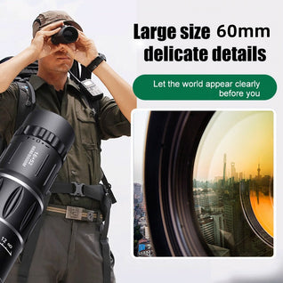 Miasaki Portable High Magnification Monocular Telescope